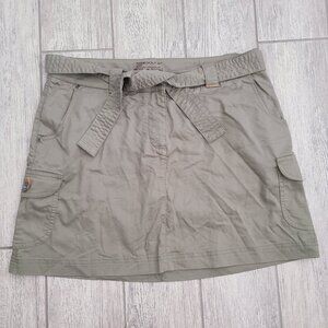 Nike Golf Sport Dri-Fit Olive Green Cargo Skirt Women's Size 10